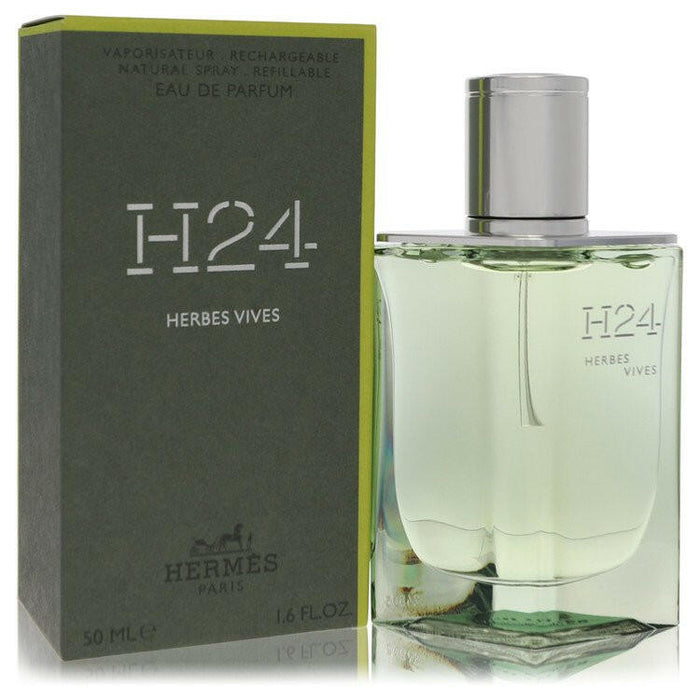 Hermes H24 Herbes Vives Eau De Parfum Refillable Spray By Hermes - 1.7 oz
