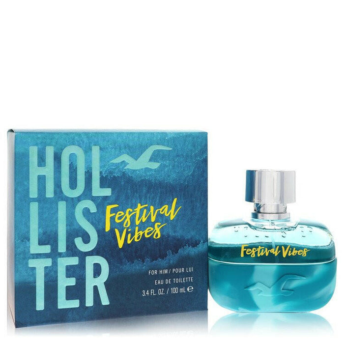 Hollister Festival Vibes Eau De Toilette Spray By Hollister - 3.4 oz