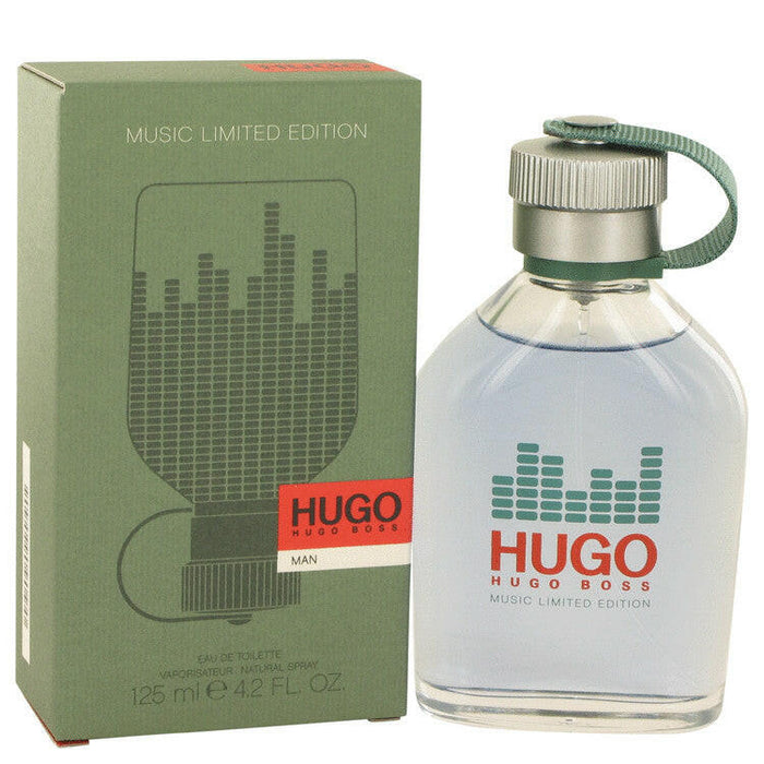 Hugo Eau De Toilette Spray (Limited Edition Music Bottle) By Hugo Boss - 4.2 oz