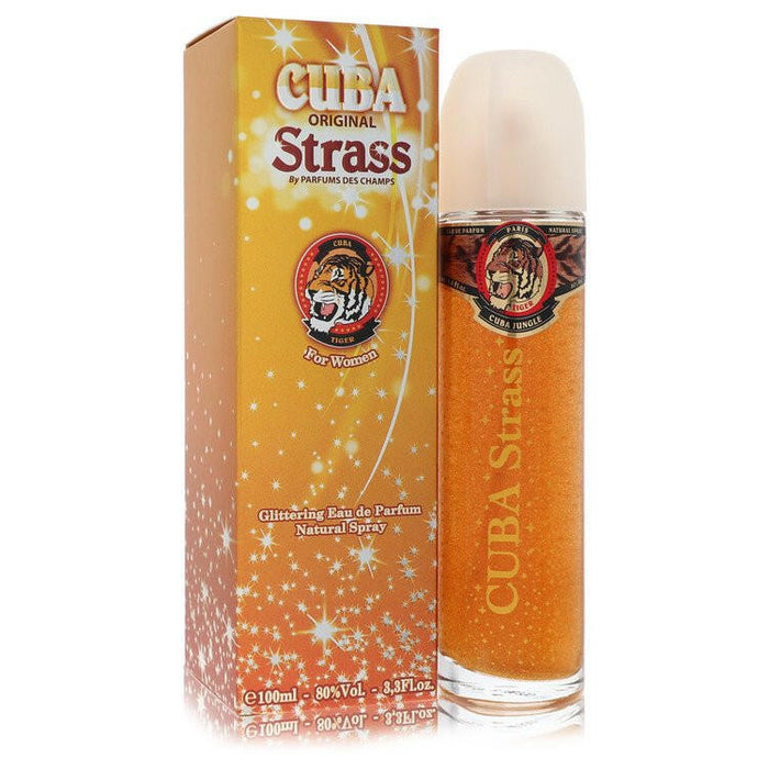 Cuba Strass Tiger Eau De Parfum Spray By Fragluxe - 3.4 oz