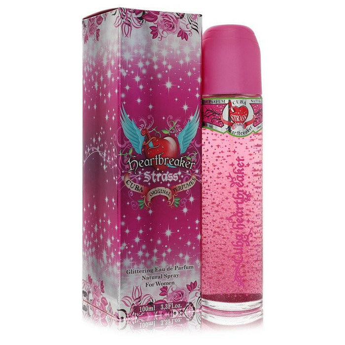 Cuba Strass Heartbreaker Eau De Parfum Spray By Fragluxe - 3.4 oz