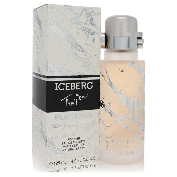 Iceberg Twice Platinum Eau De Toilette Spray By Iceberg - 4.2 oz