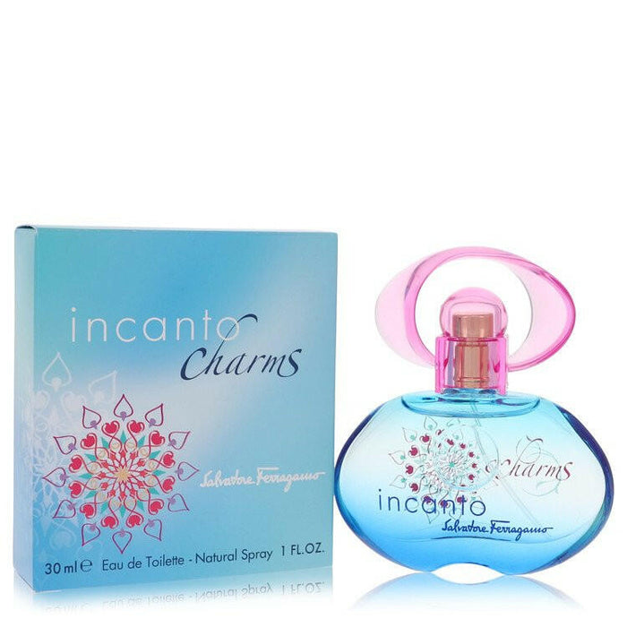 Incanto Charms Eau De Toilette Spray By Salvatore Ferragamo - 1 oz