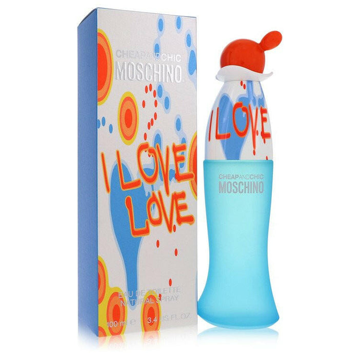 I Love Love Eau De Toilette Spray By Moschino - 3.4 oz