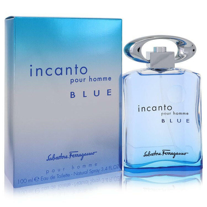 Incanto Blue Eau De Toilette Spray By Salvatore Ferragamo - 3.4 oz
