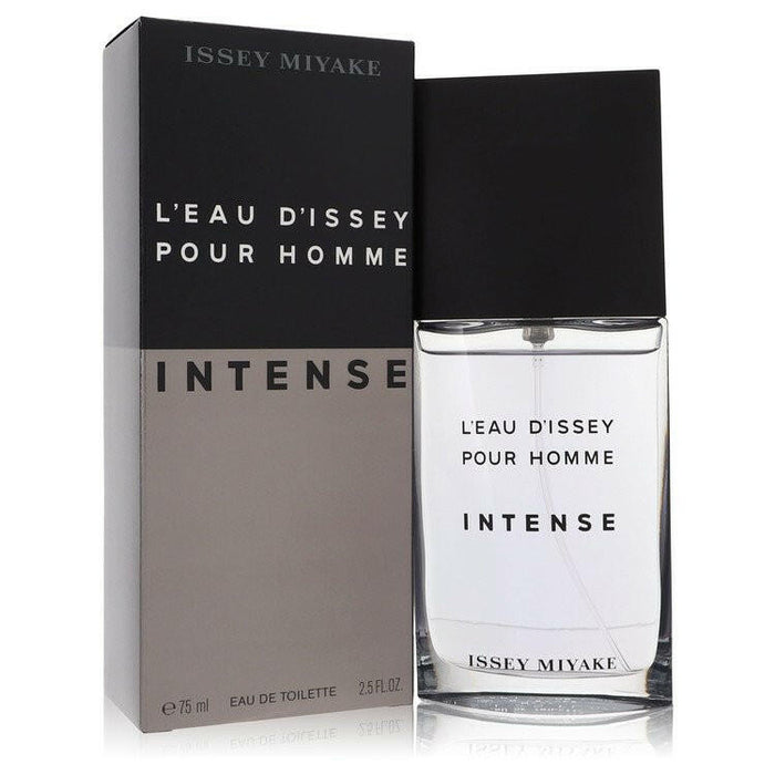 L'eau D'issey Pour Homme Intense Eau De Toilette Spray By Issey Miyake - 2.5 oz