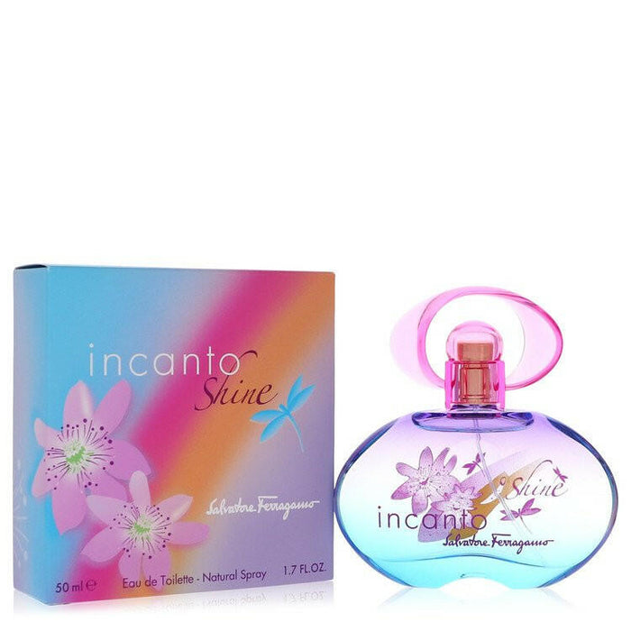Incanto Shine Eau De Toilette Spray By Salvatore Ferragamo - 1.7 oz