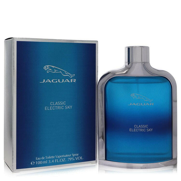 Jaguar Classic Electric Sky Eau De Toilette Spray By Jaguar - 3.4 oz