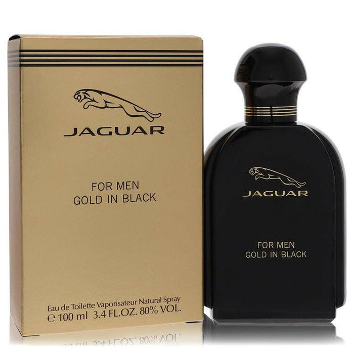 Jaguar Gold In Black Eau De Toilette Spray By Jaguar - 3.4 oz