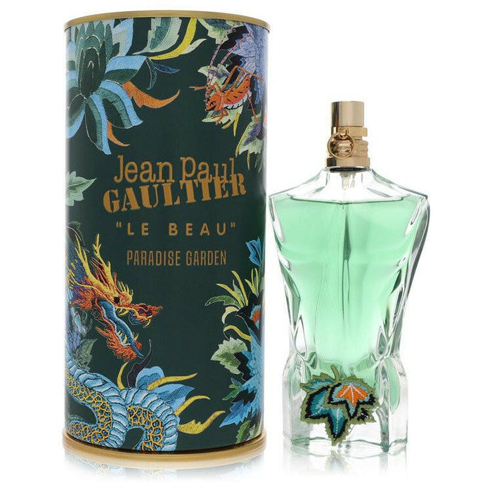 Jean Paul Gaultier Le Beau Paradise Garden Eau De Parfum Spray By Jean Paul Gaultier - 2.5 oz