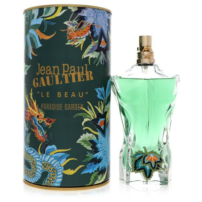 Jean Paul Gaultier Le Beau Paradise Garden Eau De Parfum Spray By Jean Paul Gaultier - 4.2 oz