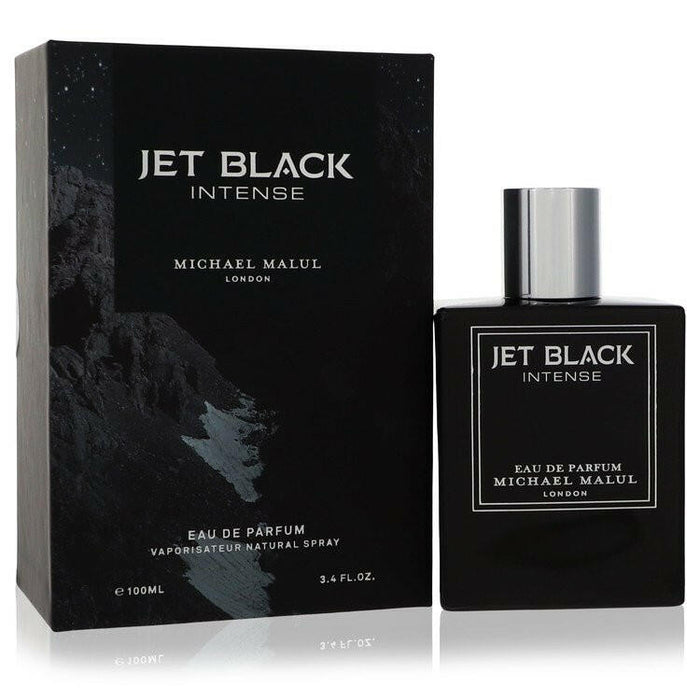 Jet Black Intense Eau De Parfum Spray By Michael Malul - 3.4 oz