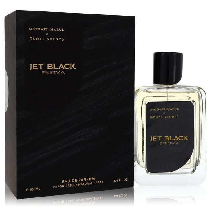 Jet Black Enigma Eau De Parfum Spray By Michael Malul - 3.4 oz