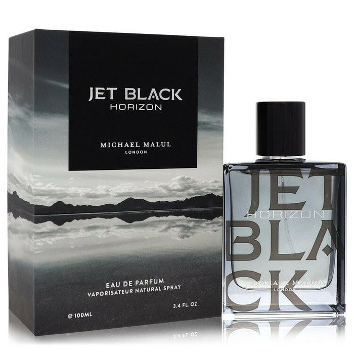Jet Black Horizon Eau De Parfum Spray By Michael Malul - 3.4 oz