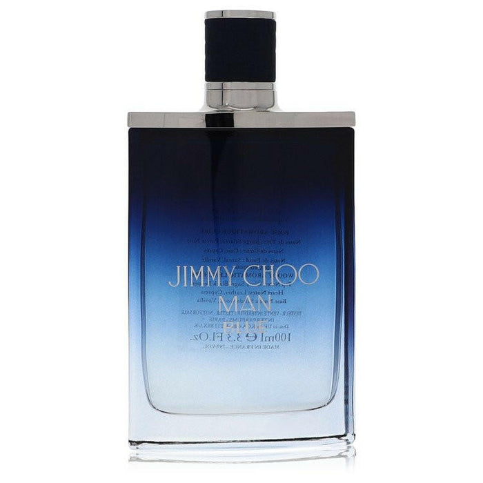 Jimmy Choo Man Blue Eau De Toilette Spray (Tester) By Jimmy Choo - 3.3 oz