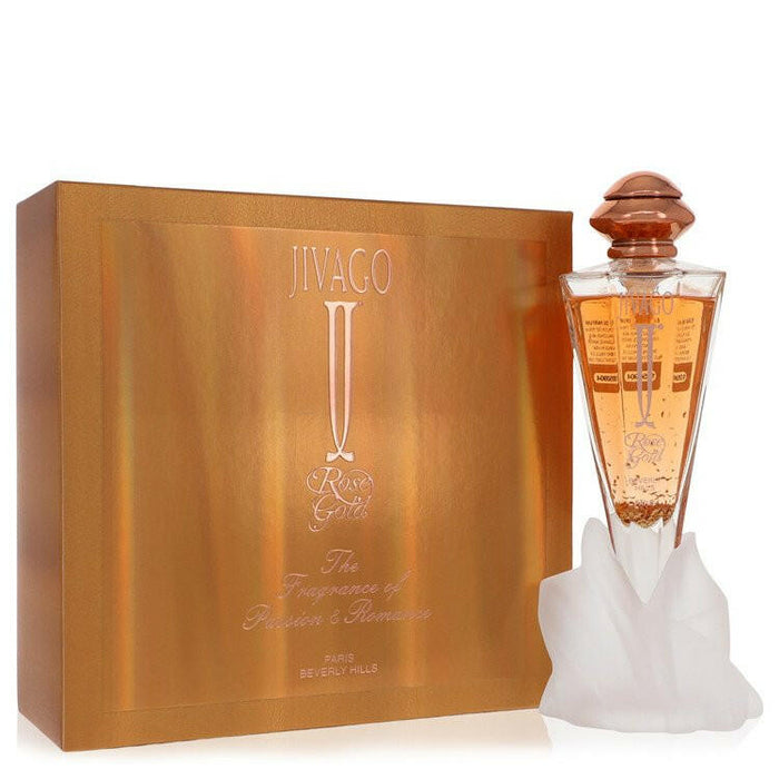 Jivago Rose Gold Eau De Parfum Spray By Ilana Jivago - 2.5 oz