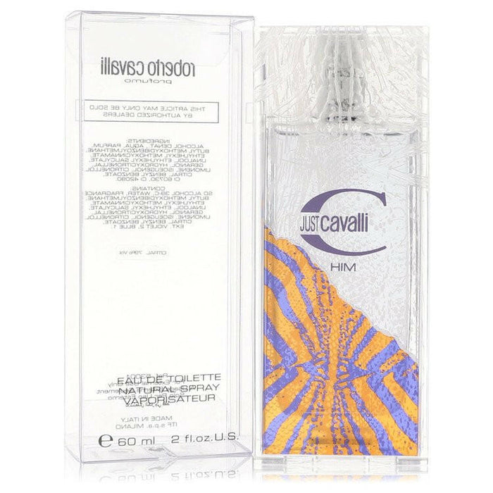 Just Cavalli Eau De Toilette Spray By Roberto Cavalli - 2 oz