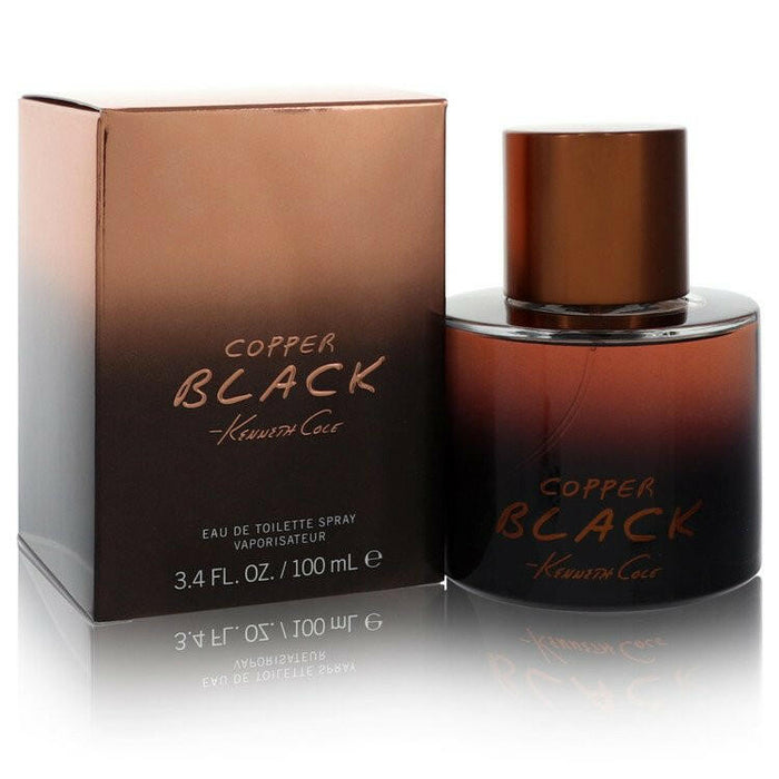Kenneth Cole Copper Black Eau De Toilette Spray By Kenneth Cole - 3.4 oz