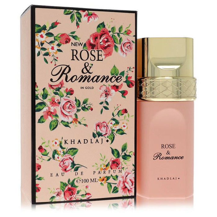 Khadlaj Rose & Romance In Gold Eau De Parfum Spray By Khadlaj - 3.4 oz