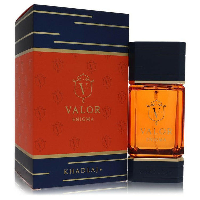 Khadlaj Valor Enigma Eau De Parfum Spray By Khadlaj - 3.4 oz
