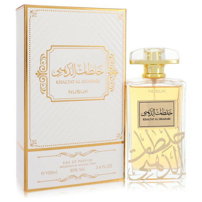 Khaltat Al Dhahabi Eau De Parfum Spray (Unisex) By Nusuk - 3.4 oz