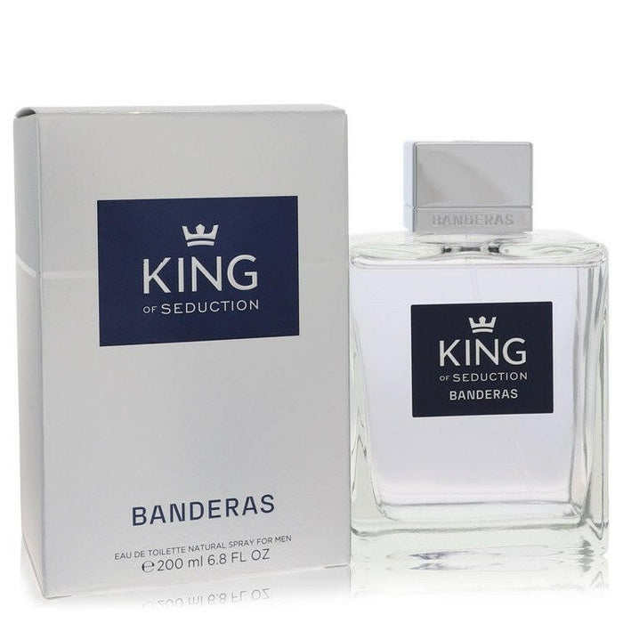 King Of Seduction Eau De Toilette Spray By Antonio Banderas - 6.7 oz