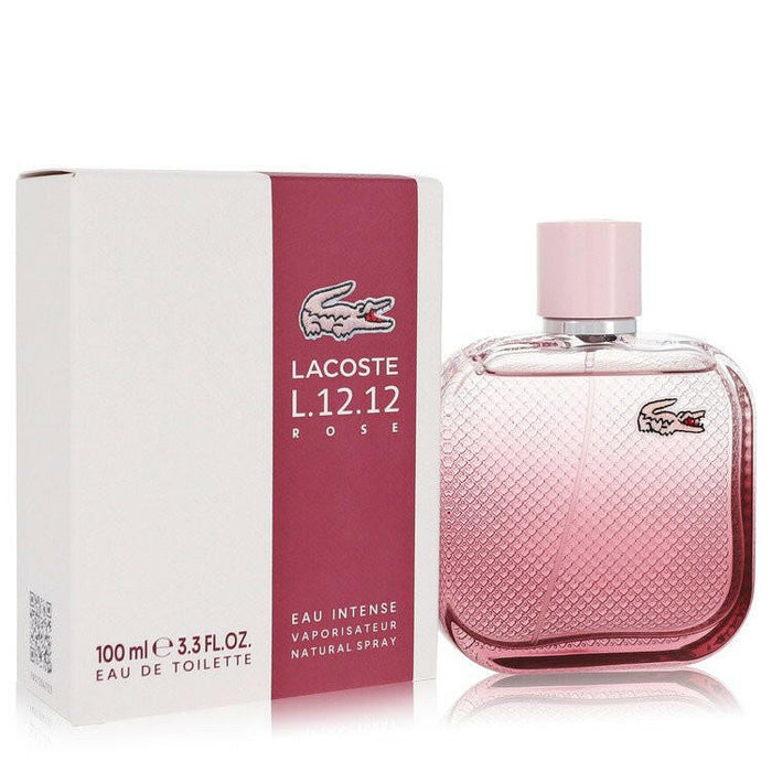Lacoste Eau De Lacoste L.12.12 Rose Eau Intense Eau De Toilette Spray By Lacoste - 3.3 oz