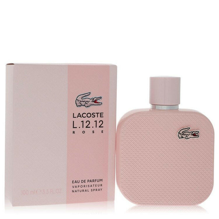 Lacoste Eau De Lacoste L.12.12 Rose Eau De Parfum Spray By Lacoste - 3.3 oz