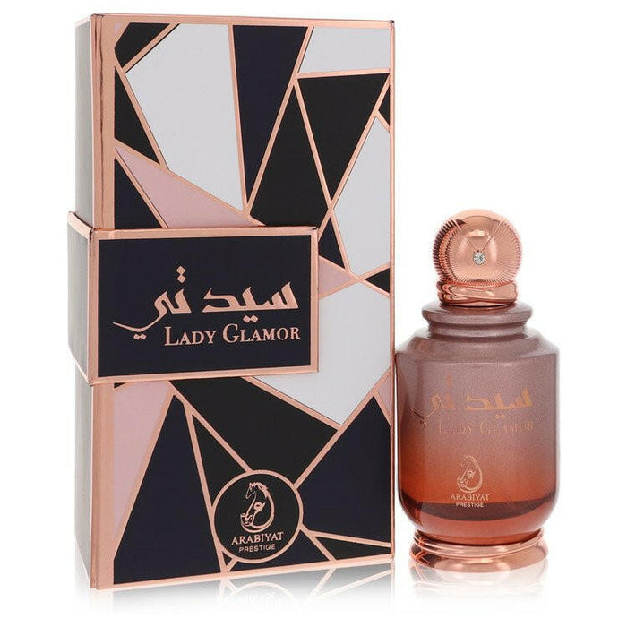 Lady Glamor Eau De Parfum Spray By Arabiyat Prestige - 3.4 oz