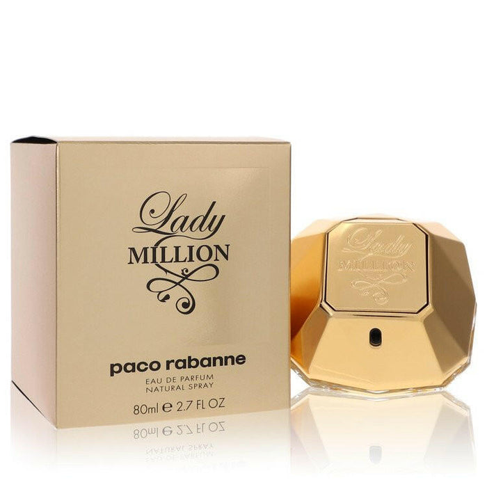 Lady Million Eau De Parfum Spray By Paco Rabanne - 2.7 oz