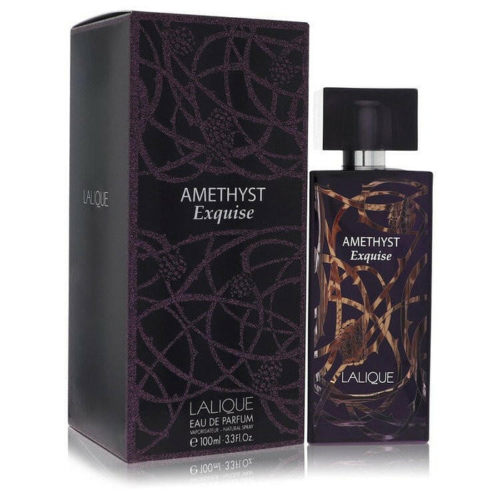Lalique Amethyst Exquise Eau De Parfum Spray By Lalique - 3.3 oz