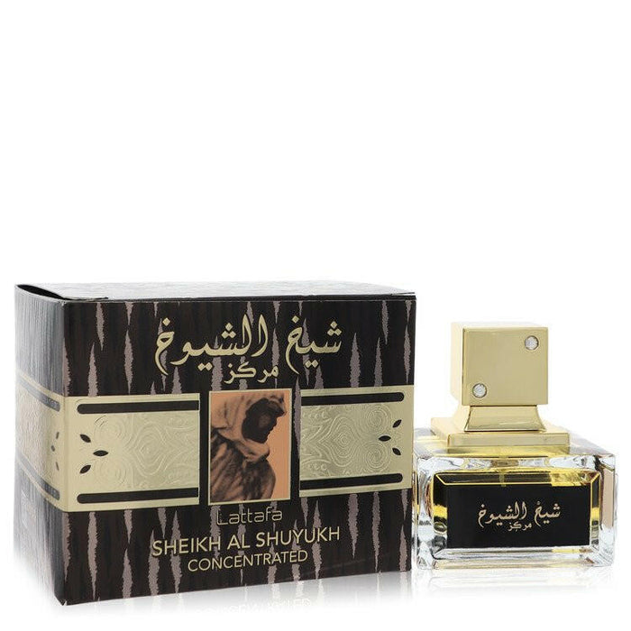 Lattafa Sheikh Al Shuyukh Eau De Parfum Spray Concentrated (Unisex) By Lattafa - 3.4 oz