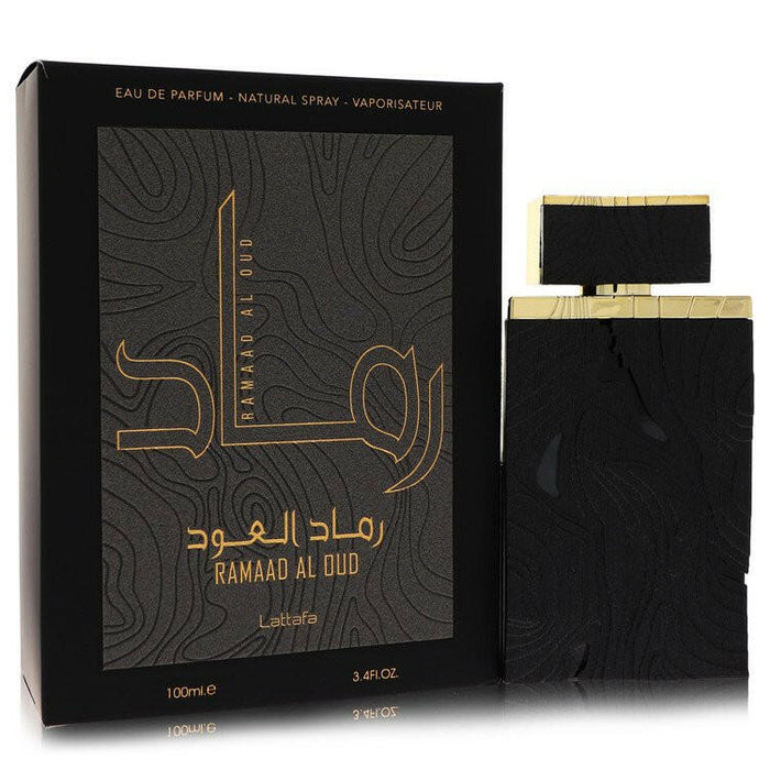 Lattafa Ramaad Al Oud Eau De Parfum Spray (Unisex) By Lattafa - 3.4 oz