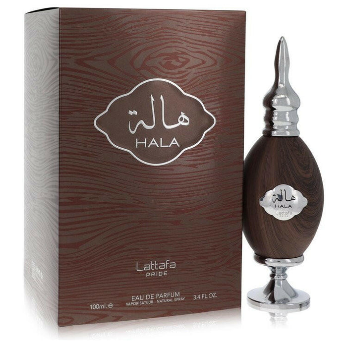 Lattafa Pride Hala Silver Eau De Parfum Spray By Lattafa - 3.4 oz