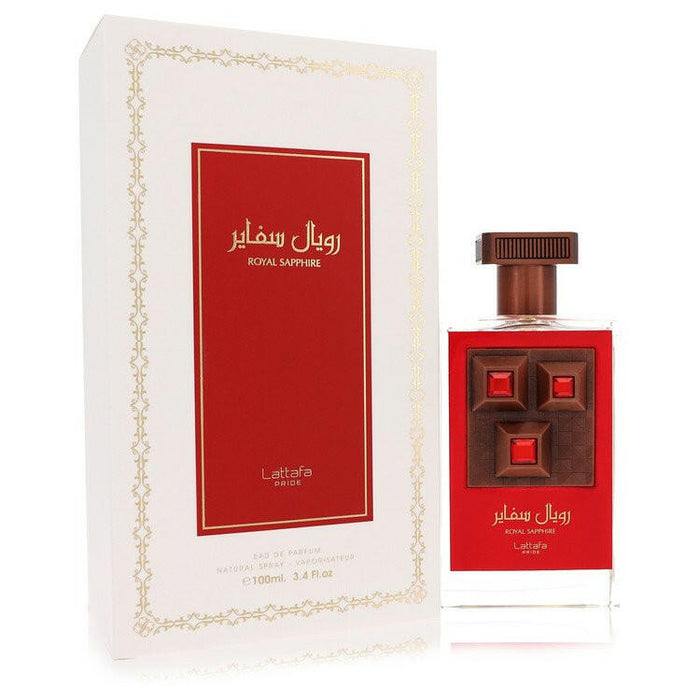 Lattafa Pride Royal Sapphire Eau De Parfum Spray (Unisex) By Lattafa - 3.4 oz