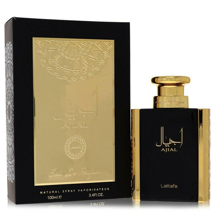 Lattafa Ajial Eau De Parfum Spray By Lattafa - 3.4 oz