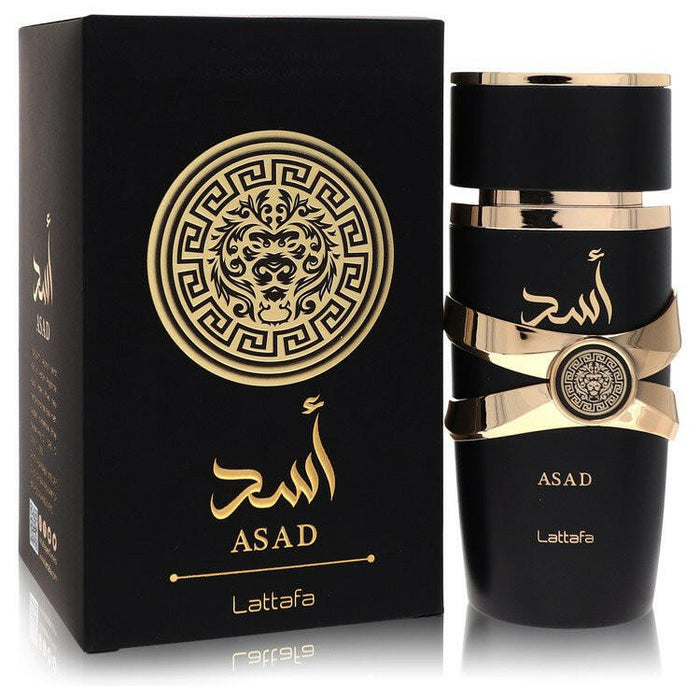 Lattafa Asad Eau De Parfum Spray (Unisex) By Lattafa - 3.4 oz
