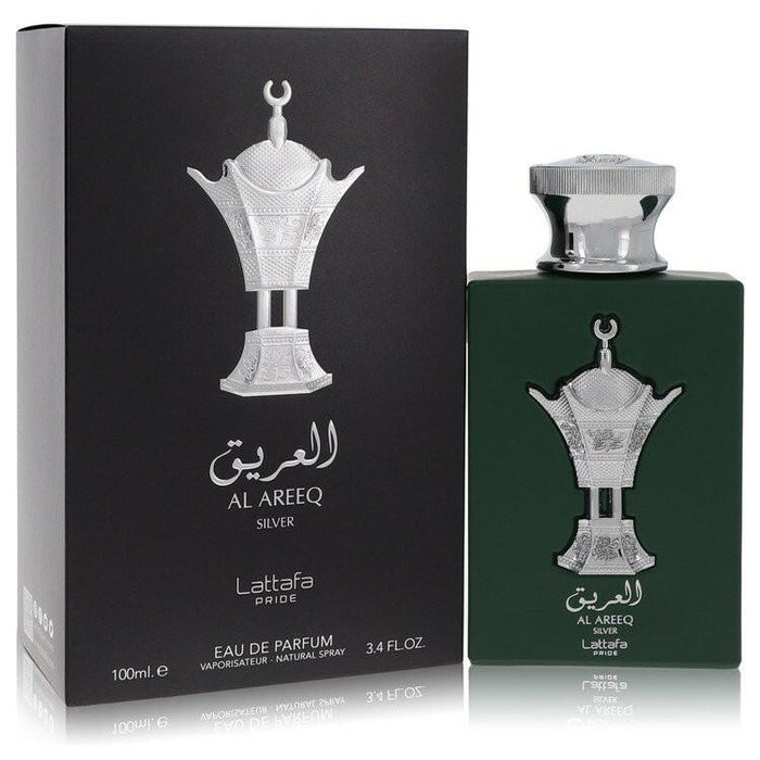 Lattafa Pride Al Areeq Silver Eau De Parfum Spray (Unisex) By Lattafa - 3.4 oz