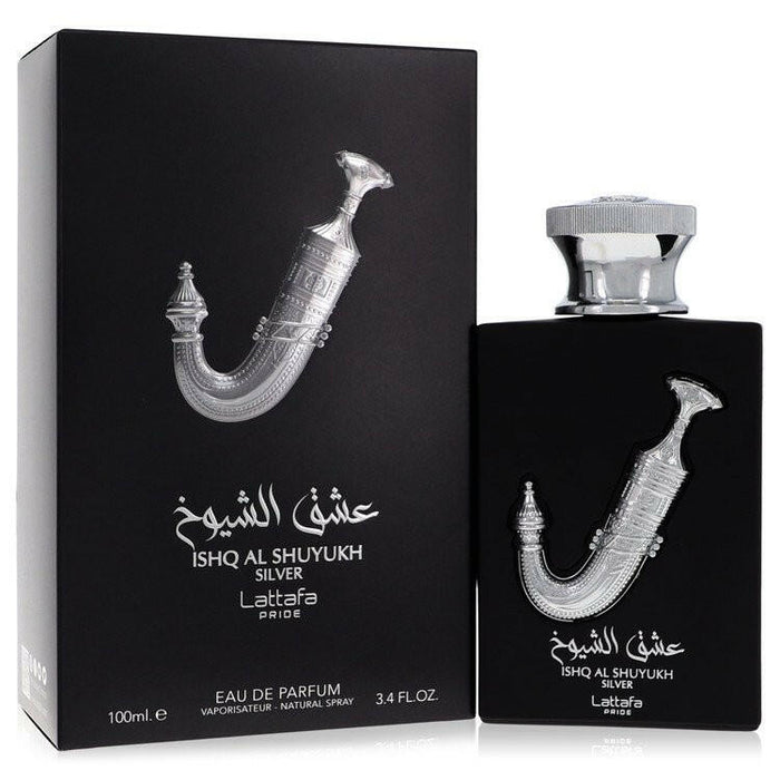 Lattafa Pride Ishq Al Shuyukh Silver Eau De Parfum Spray (Unisex) By Lattafa - 3.4 oz