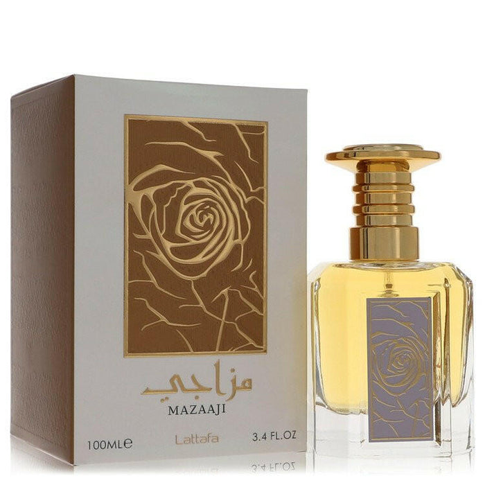 Lattafa Mazaaji Eau De Parfum Spray (Unisex) By Lattafa - 3.4 oz