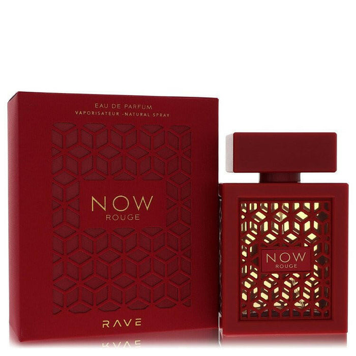 Lattafa Rave Now Rouge Eau De Parfum Spray By Lattafa - 3.4 oz