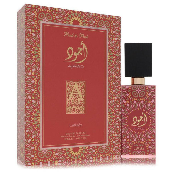 Lattafa Ajwad Pink To Pink Eau De Parfum Spray (Unisex) By Lattafa - 2 oz