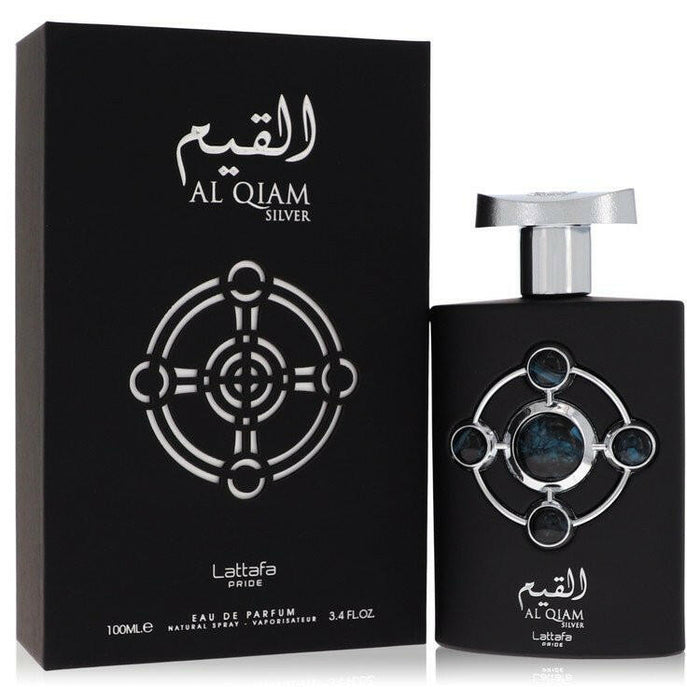 Lattafa Pride Al Qiam Silver Eau De Parfum Spray (Unisex) By Lattafa - 3.4 oz