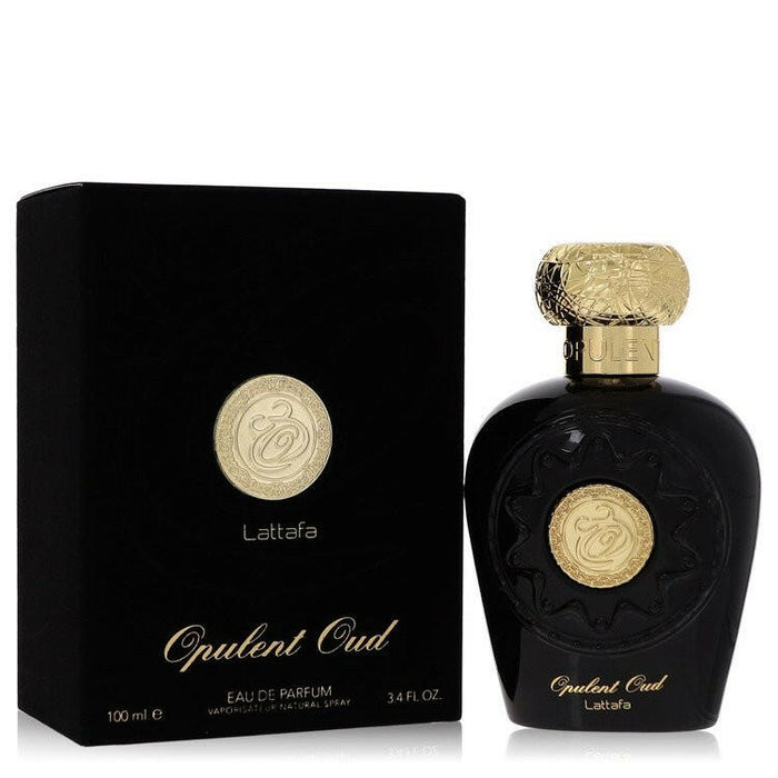 Lattafa Opulent Oud Eau De Parfum Spray (Unisex) By Lattafa - 3.4 oz
