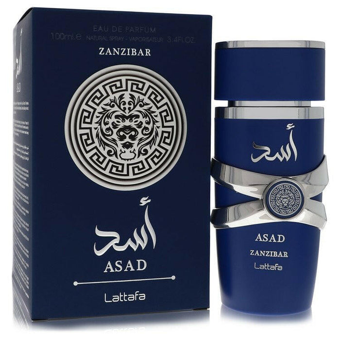 Lattafa Asad Zanzibar Eau De Parfum Spray By Lattafa - 3.4 oz