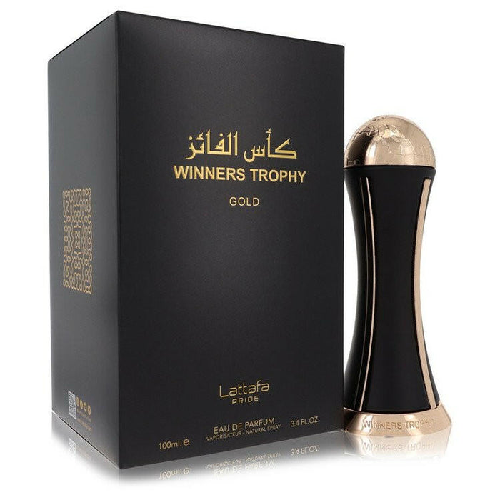 Lattafa Pride Winners Trophy Gold Eau De Parfum Spray By Lattafa - 3.4 oz
