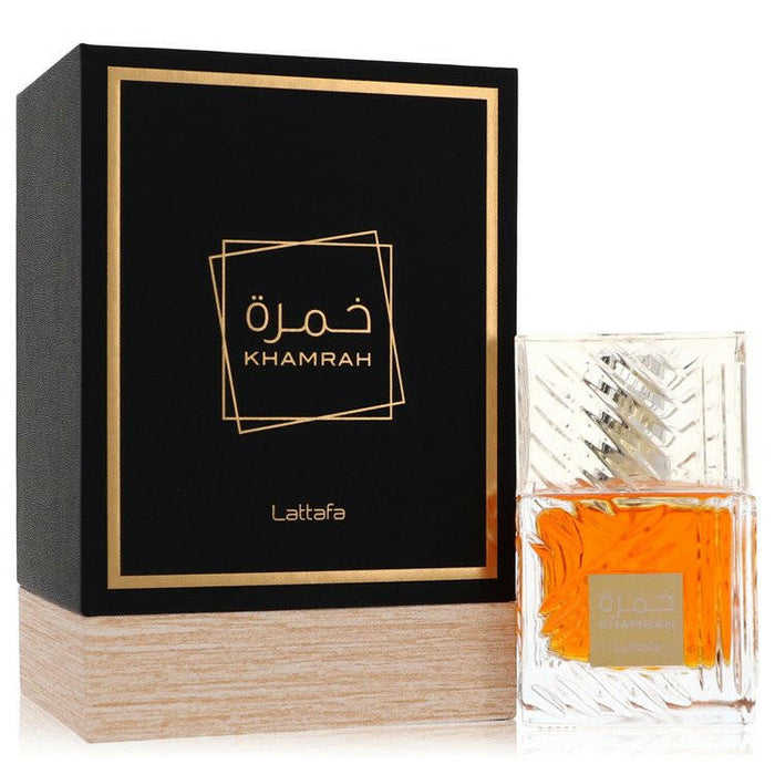 Lattafa Khamrah Eau De Parfum Spray (Unisex) By Lattafa - 3.4 oz