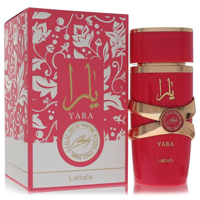 Lattafa Yara Candy Eau De Parfum Spray By Lattafa - 3.4 oz