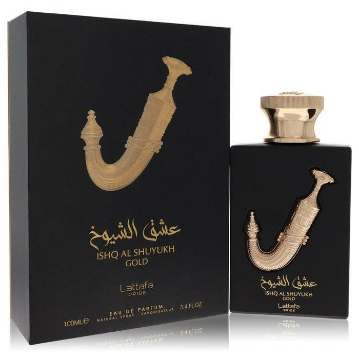 Lattafa Pride Ishq Al Shuyukh Gold Eau De Parfum Spray (Unisex) By Lattafa - 3.4 oz