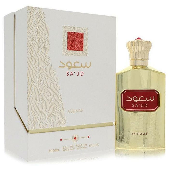 Lattafa Asdaaf Sa'ud Eau De Parfum Spray (Unisex) By Lattafa - 3.4 oz
